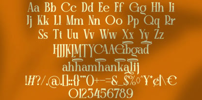 Kabdop Font Poster 6
