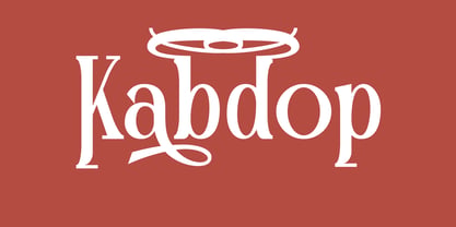 Kabdop Font Poster 1