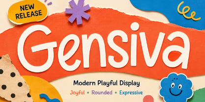Gensiva Font Poster 1