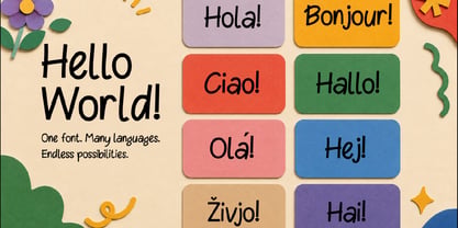 Gensiva Font Poster 11