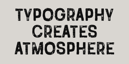Void Stamp Font Poster 2