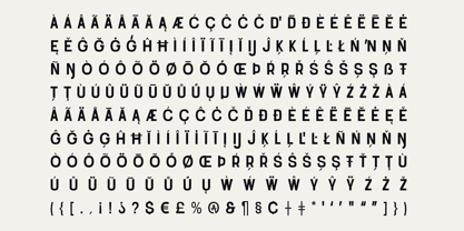 Void Stamp Font Poster 7