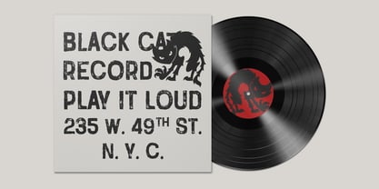Void Stamp Font Poster 4