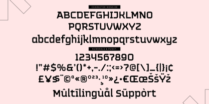 Monside Font Poster 9