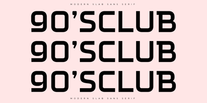 Monside Font Poster 7
