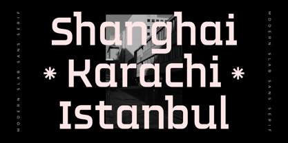 Monside Font Poster 3