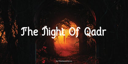 Azlamirza Font Poster 4