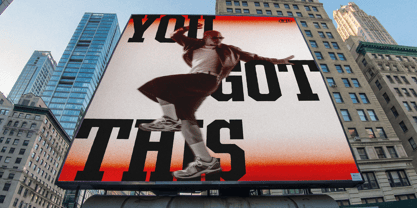Hattrick Font Poster 15