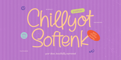 Chillyot Softenk Font Poster 1