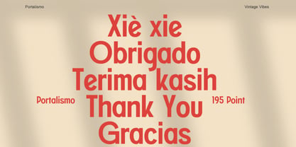 Portalismo Font Poster 8