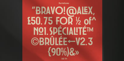 Portalismo Font Poster 2