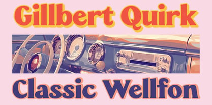 Wellfon Font Poster 9