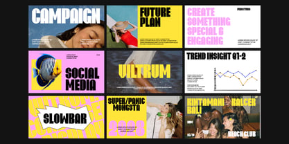 Viltrum Font Poster 7