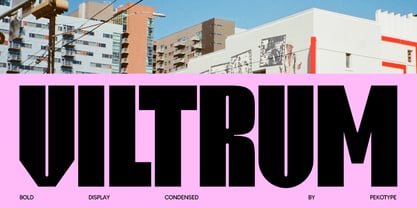 Viltrum Font Poster 1