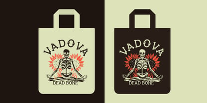 Deadbone Font Poster 6