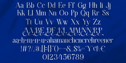 Gablues Font Poster 4