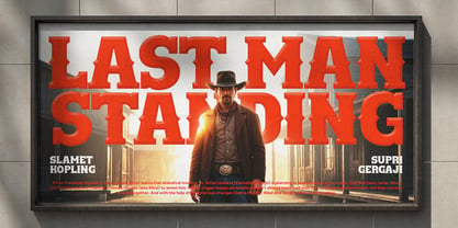Western Hornet Font Poster 7