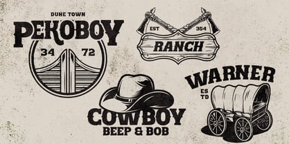 Western Hornet Font Poster 9