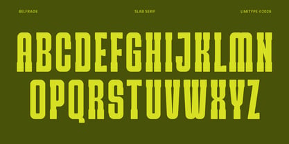 Belfrage Font Poster 6