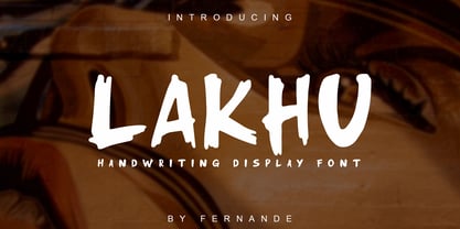 Lakhu Font Poster 1