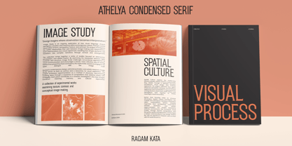 Athelya Font Poster 7