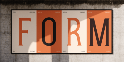 Athelya Font Poster 3