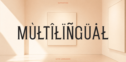 Athelya Font Poster 10