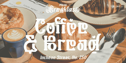 Bamseok Font Poster 6
