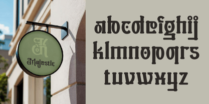 Bamseok Font Poster 5