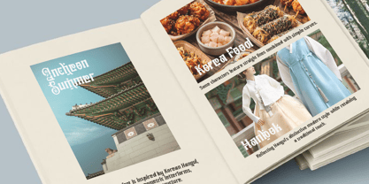 Bamseok Font Poster 8
