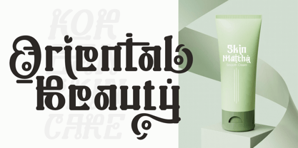 Bamseok Font Poster 2