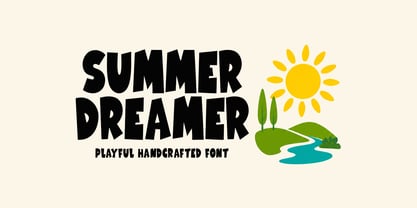 Summer Dreamer Font Poster 1