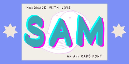 Sam Font Poster 4