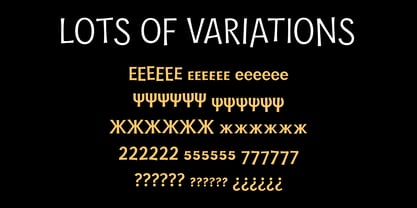 Hawara Font Poster 5