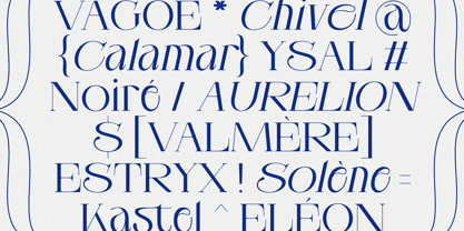 Elisto Remilio Font Poster 9