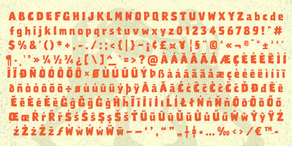 Urban Goath Font Poster 3
