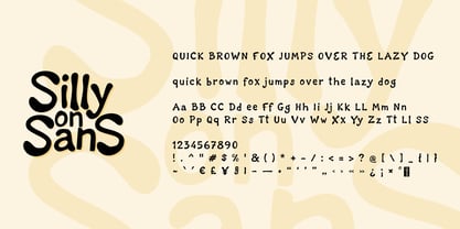 Sillyon Sans Font Poster 1