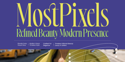 Most Pixels Font Poster 1