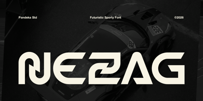 Nezag Font Poster 1