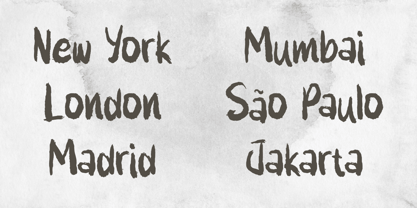 Trash Rush Font Poster 7