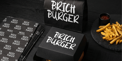Trash Rush Font Poster 4