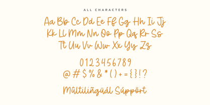 Magic Jasmine Font Poster 6
