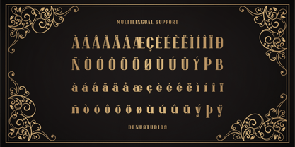 Belmotha Majoris Font Poster 11