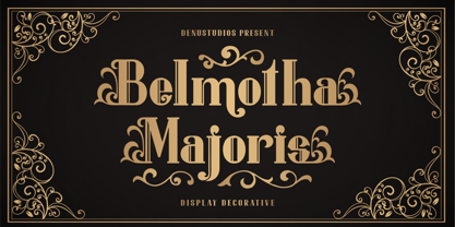 Belmotha Majoris Font Poster 1
