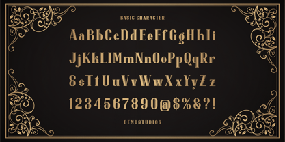 Belmotha Majoris Font Poster 10