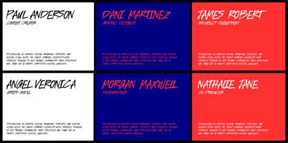 Nafigator Black Font Poster 9