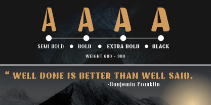Velona Font Poster 3