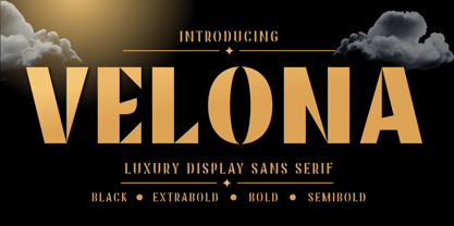 Velona Font Poster 1