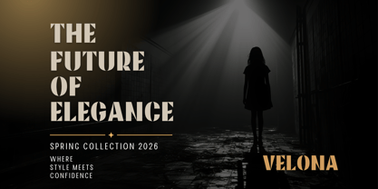 Velona Font Poster 10