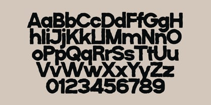Bavnoir Font Poster 4